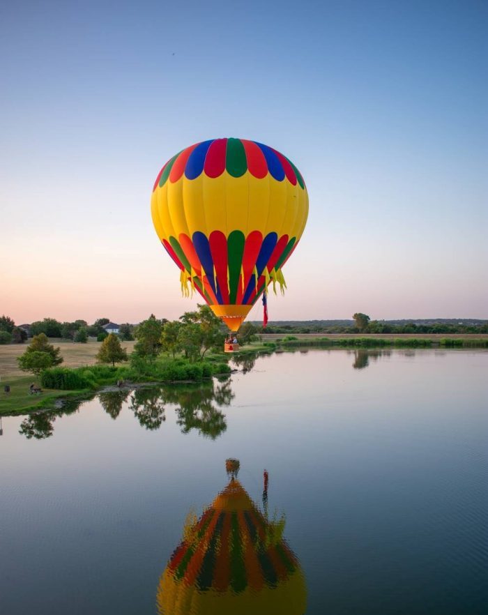 Hot Air Balloon Training in Austin, TX.